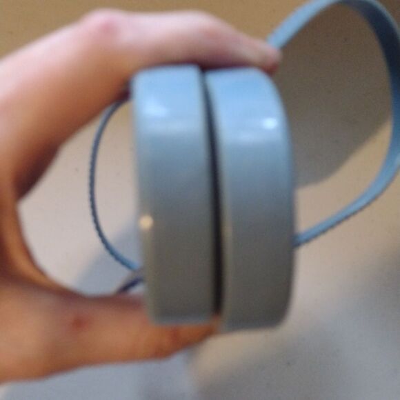 STUART Weitzman Blue Rubber Sandals size 7 - Picture 12 of 12